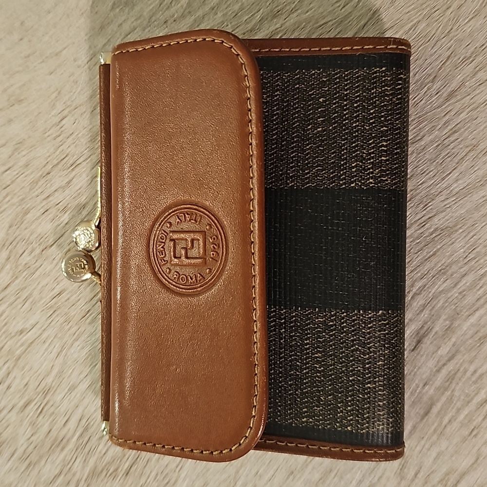 Fendi coin purse and wallet